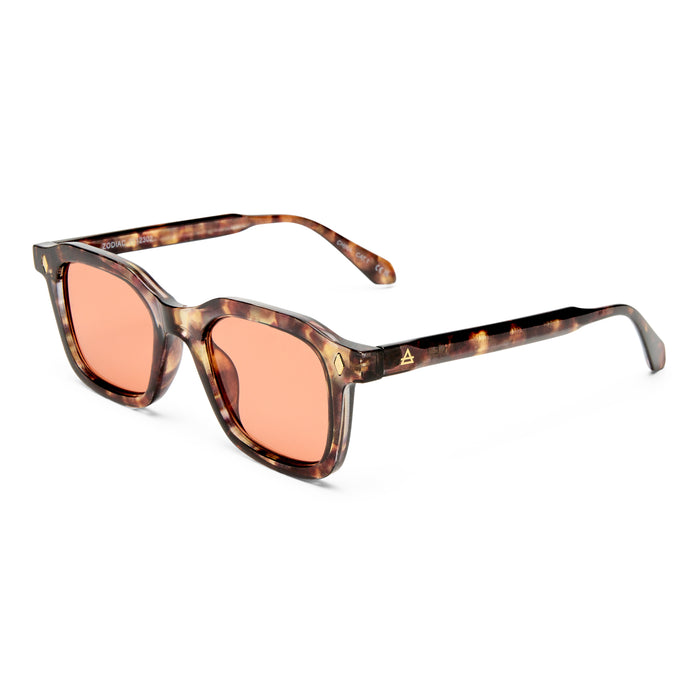 Zodiac Rich Syrup Tort Uni-Sex Square Sunglasses | Aire